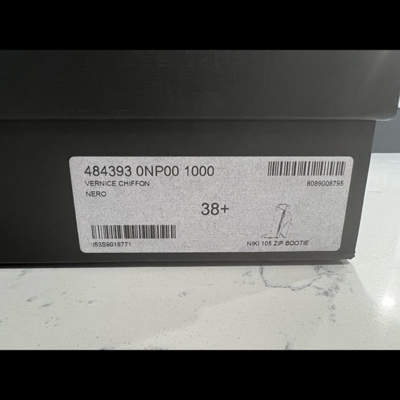 Saint Laurent Niki Patent Zip Bootie 38.5 - Picture 3 of 11